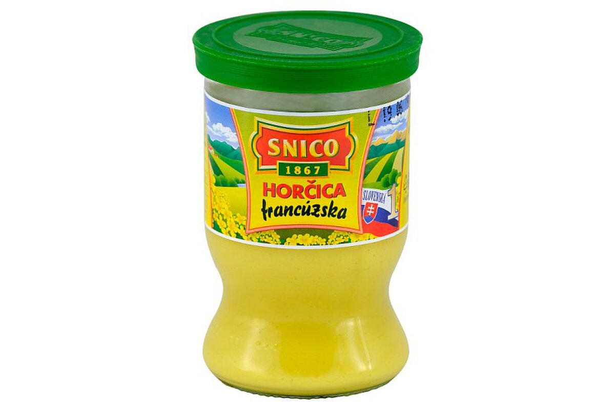 Horčica francúzska 180 g Snico