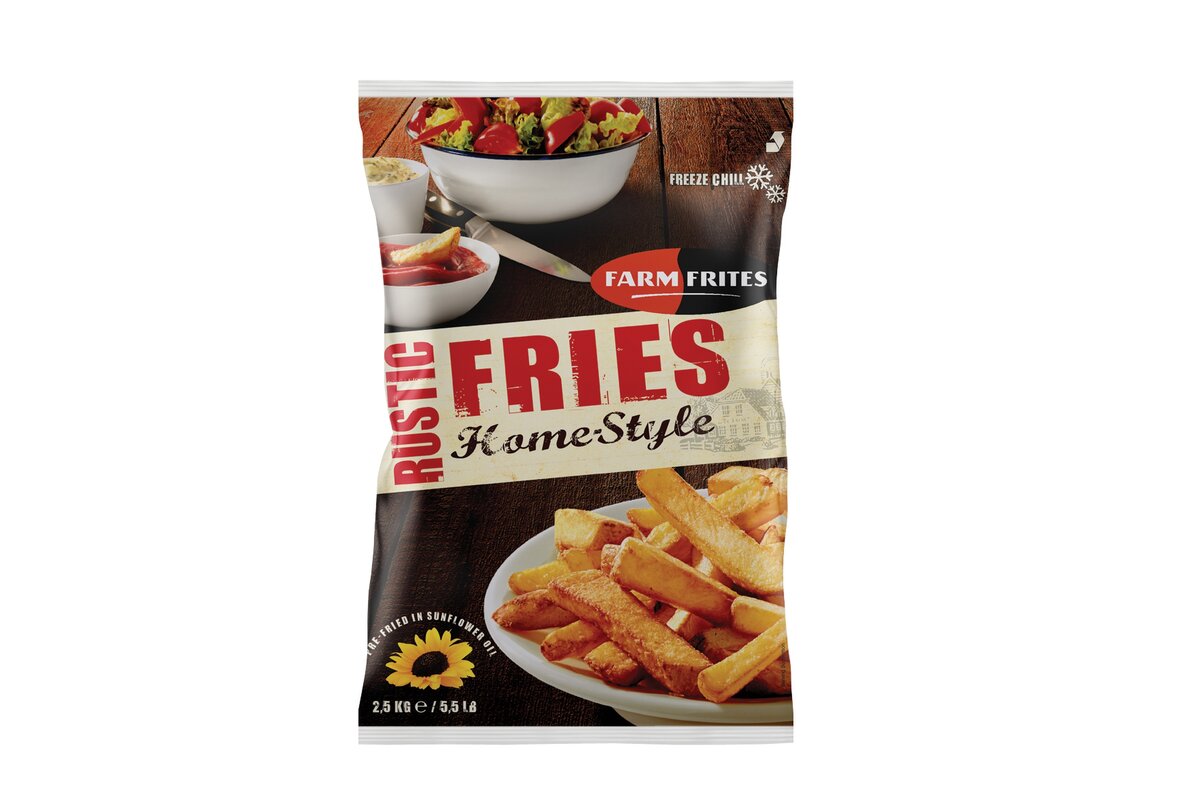 Hranolky belgické mrazené 2,5 kg FarmFrites