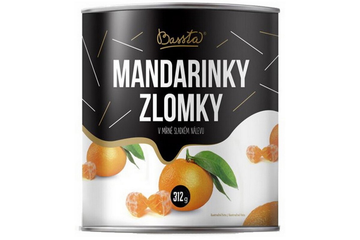 Mandarínky lúpané 312g 4-6