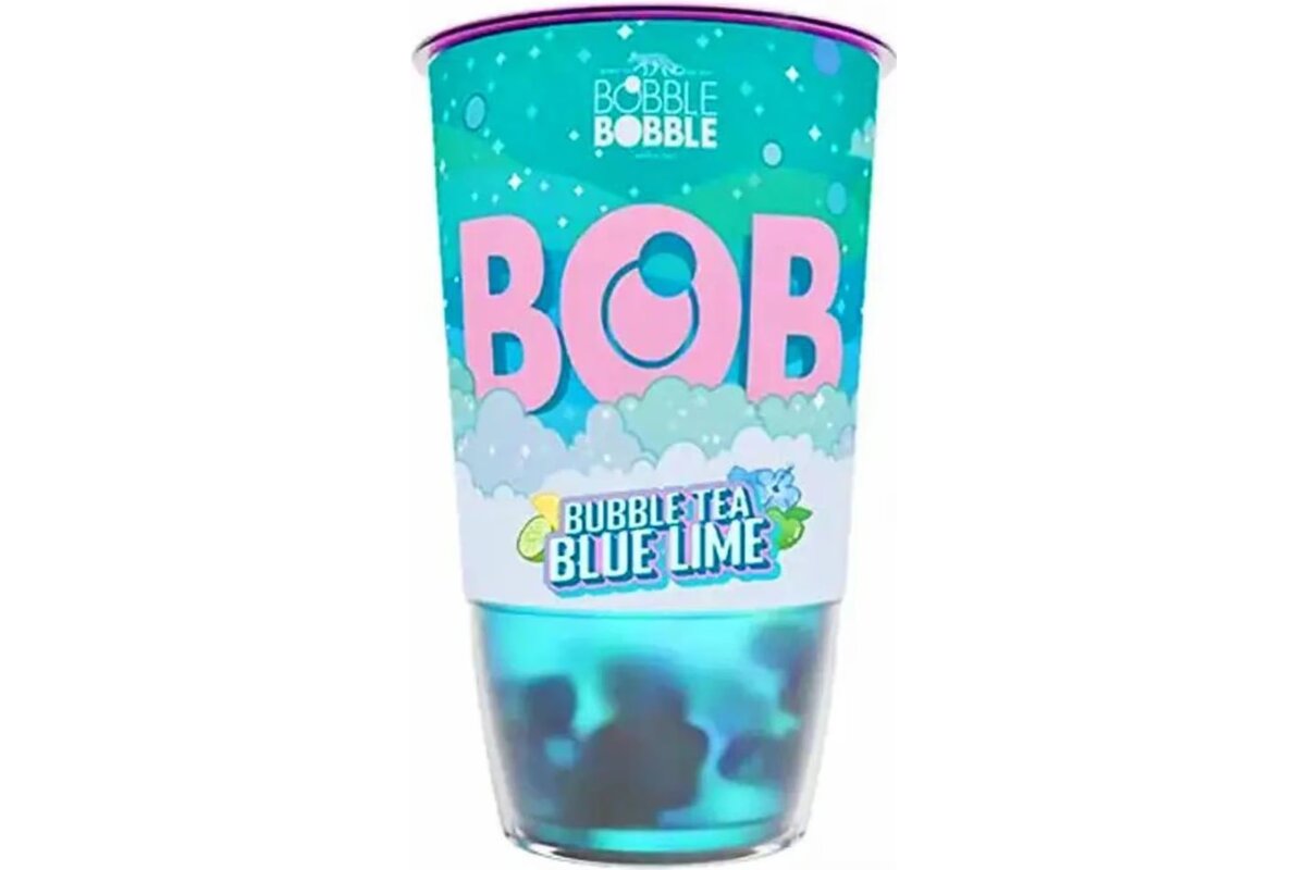 Ľadový čaj Bubble Tea Blue Lime 360 ml