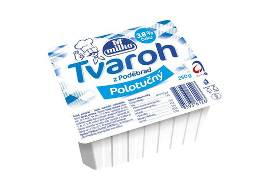 Tvaroh jemný polotučný 250 g