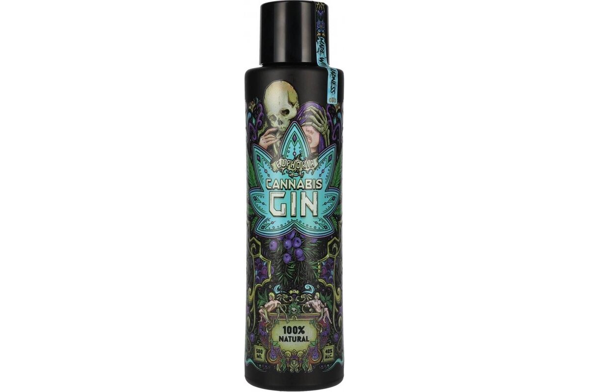 Gin cannabis 40% 500 ml EUPHORIA