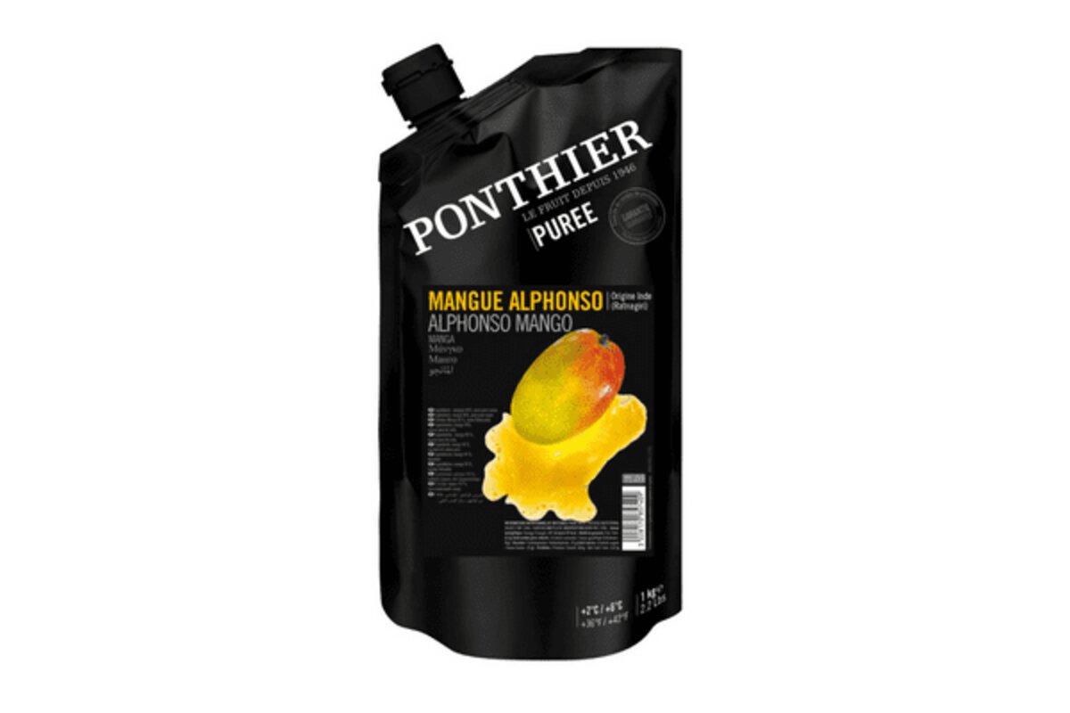Ponthier Pyré ovocné mango Alphonso chladené 2,5 kg
