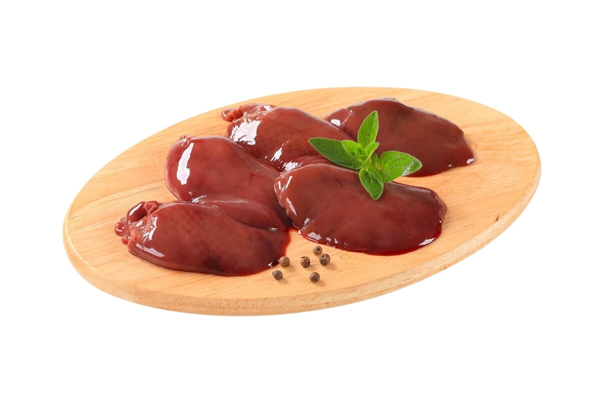 Kačacia pečeň tmavá mrazená cca 1 kg