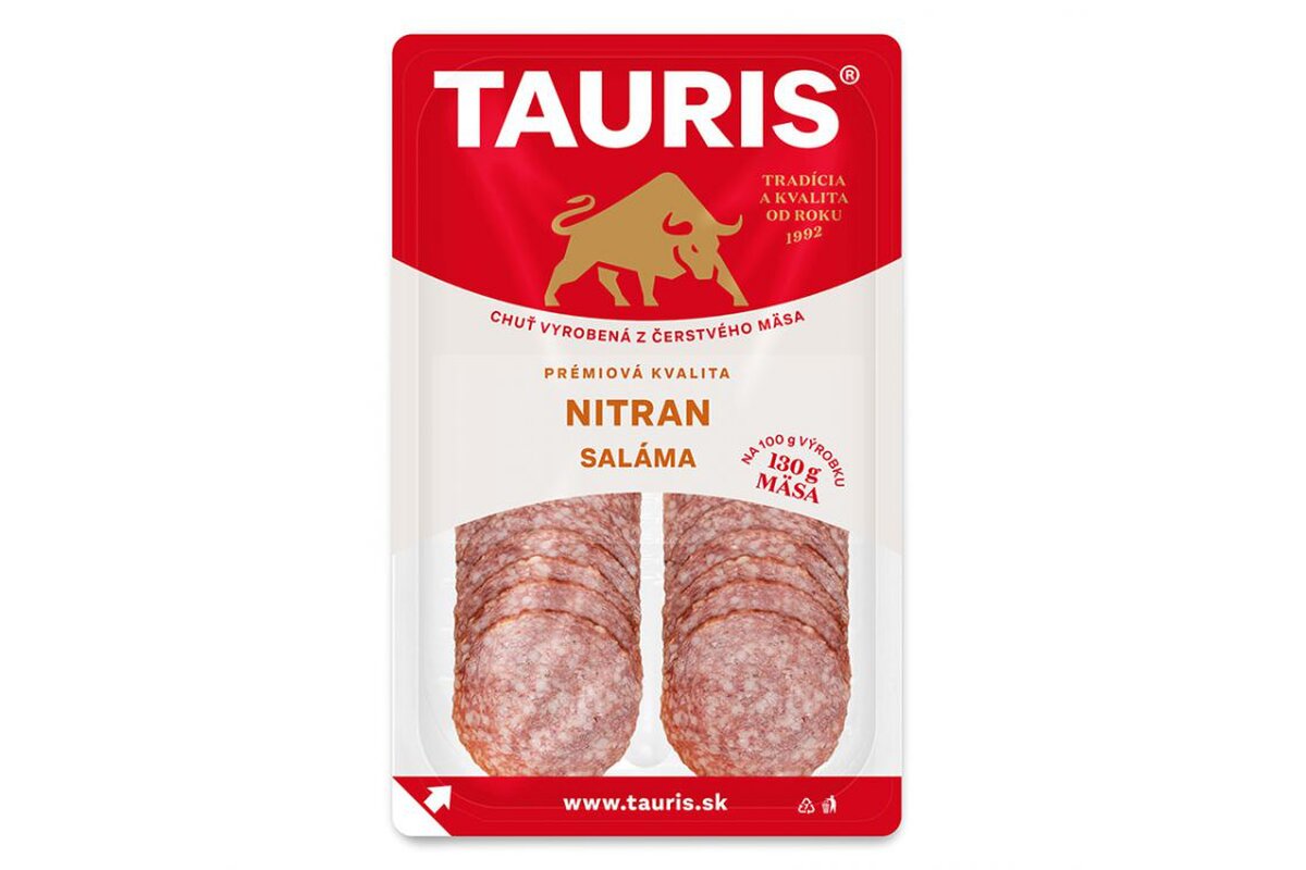 Saláma Nitran krájaná 75 g