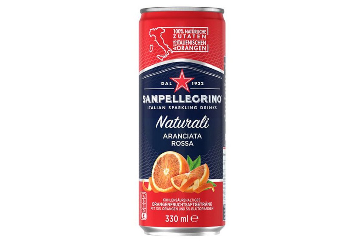 SANPELLEGRINO Červený pomaranč plechovka 330 ml 160-1