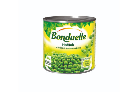 Hrášok sterilizovaný Bonduelle 425 ml